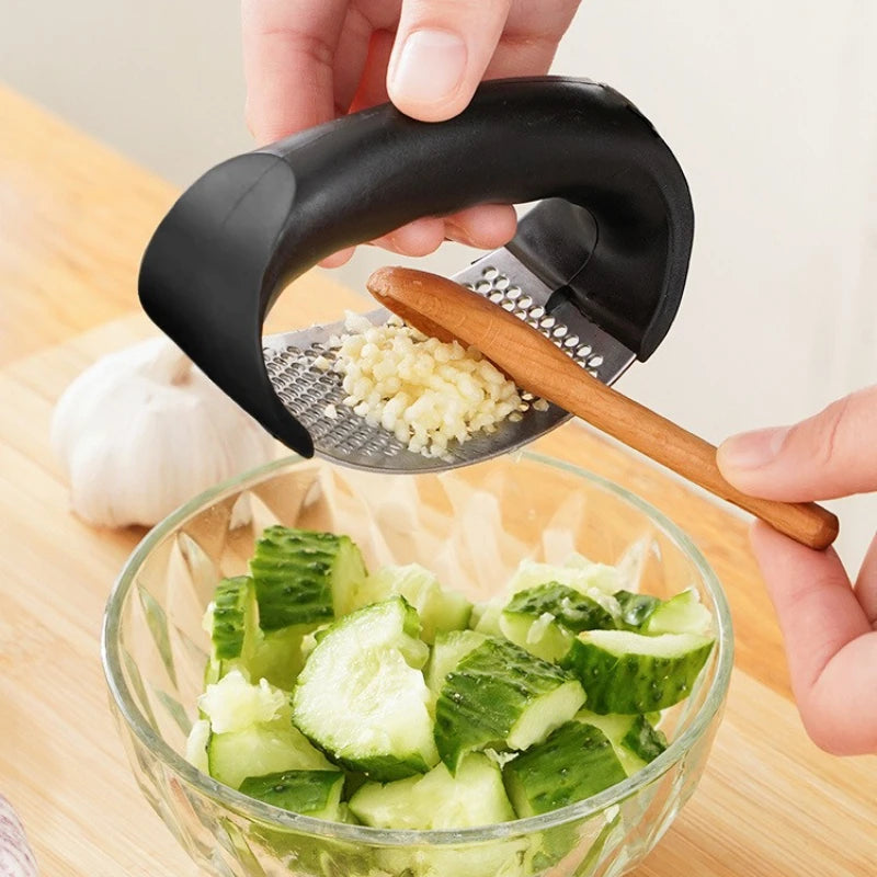 Stainless Steel Garlic Press