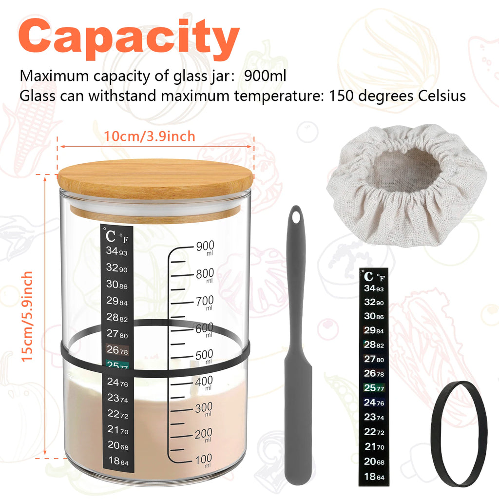 Sourdough Starter Jar Kit