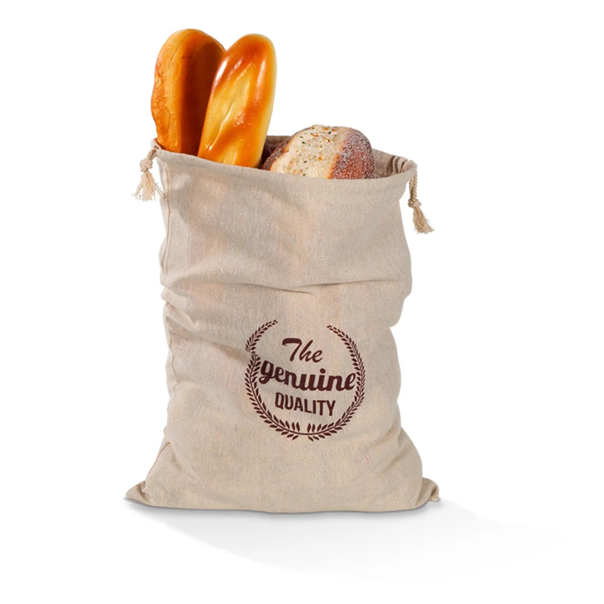 Linen Reusable Drawstring Bag
