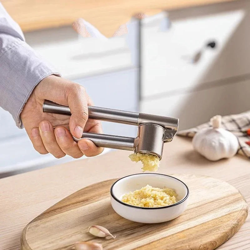 Stainless Steel Garlic Press