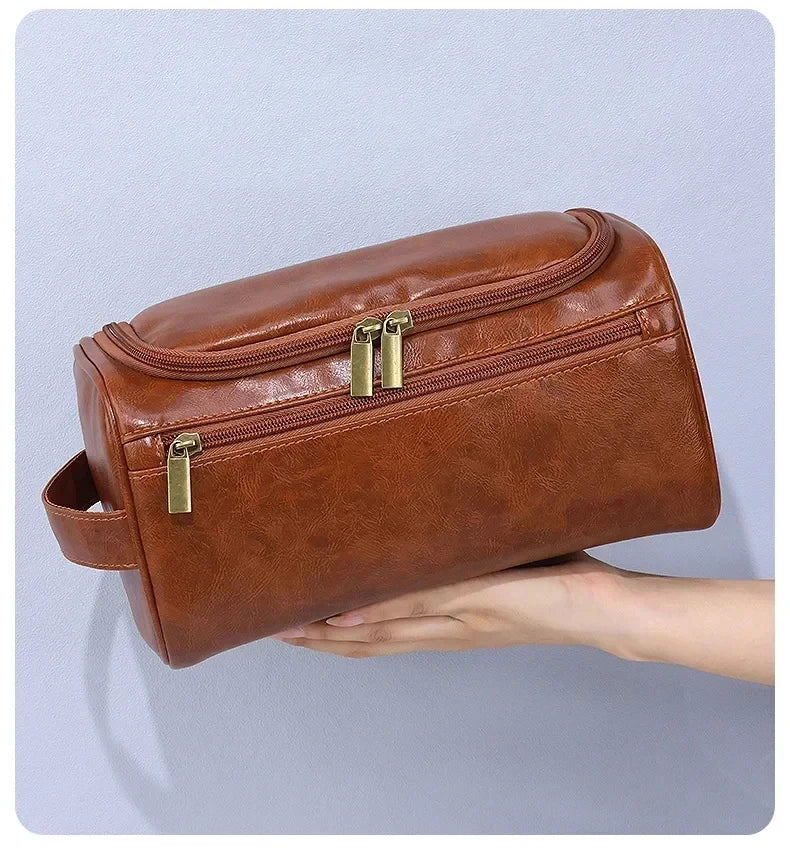 Leather Toiletry Bag (also in canvas)
