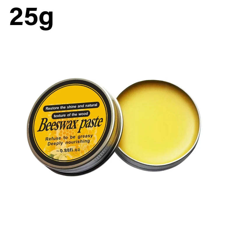 Chopping Board Beeswax Paste - （3/25/80g）Food Grade Coconut Oil + Vitamin E Deep Nourishment Restore Wood's Natural Shine Tool