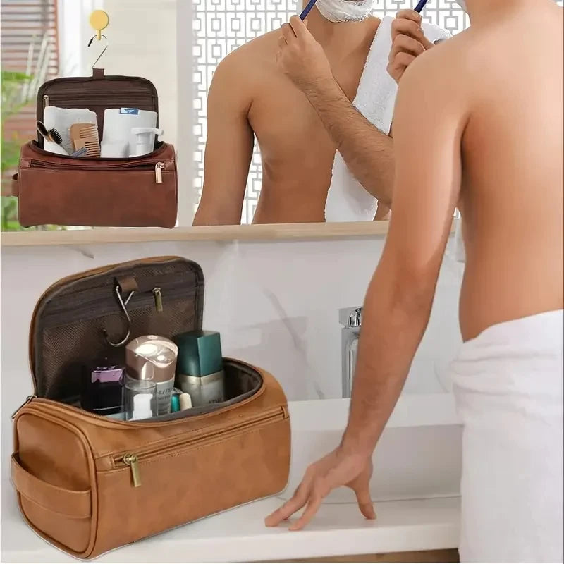 Leather Toiletry Bag (also in canvas)