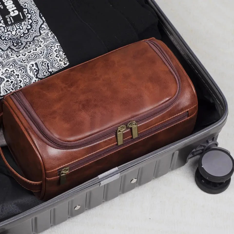 Leather Toiletry Bag (also in canvas)