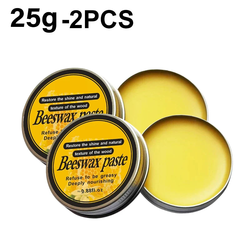 Chopping Board Beeswax Paste - （3/25/80g）Food Grade Coconut Oil + Vitamin E Deep Nourishment Restore Wood's Natural Shine Tool