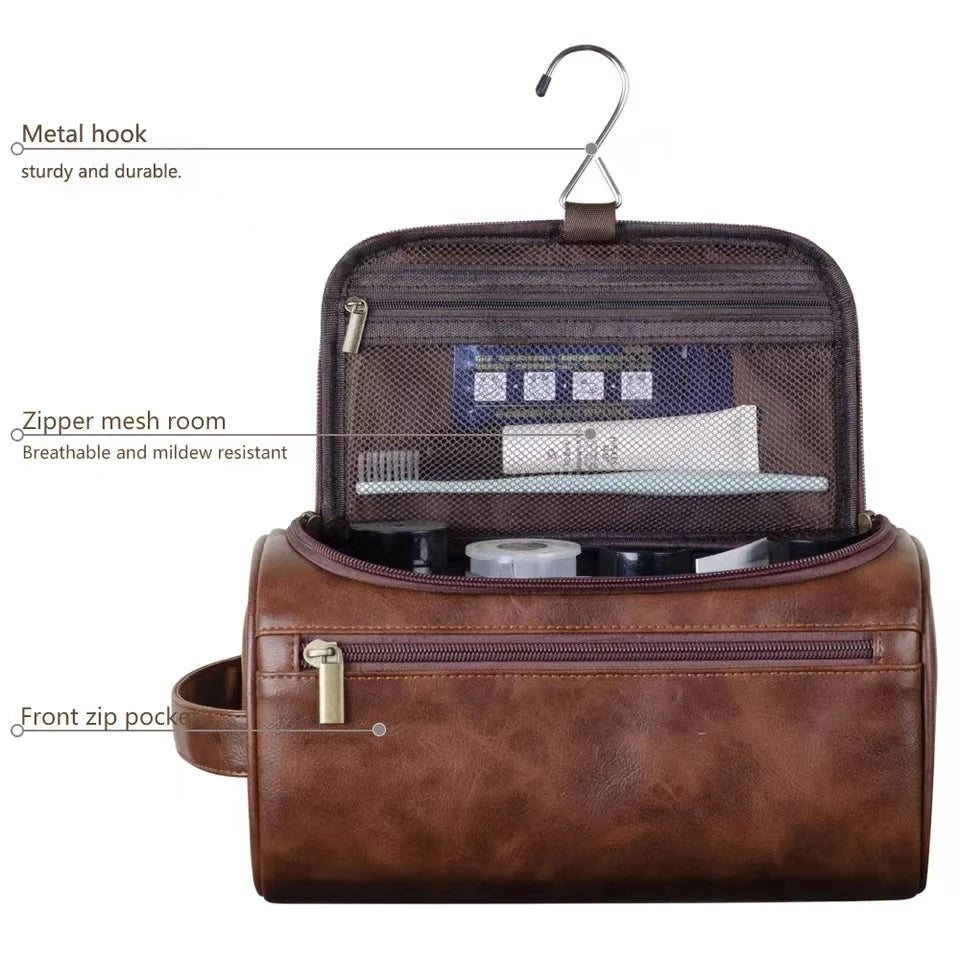 Leather Toiletry Bag (also in canvas)