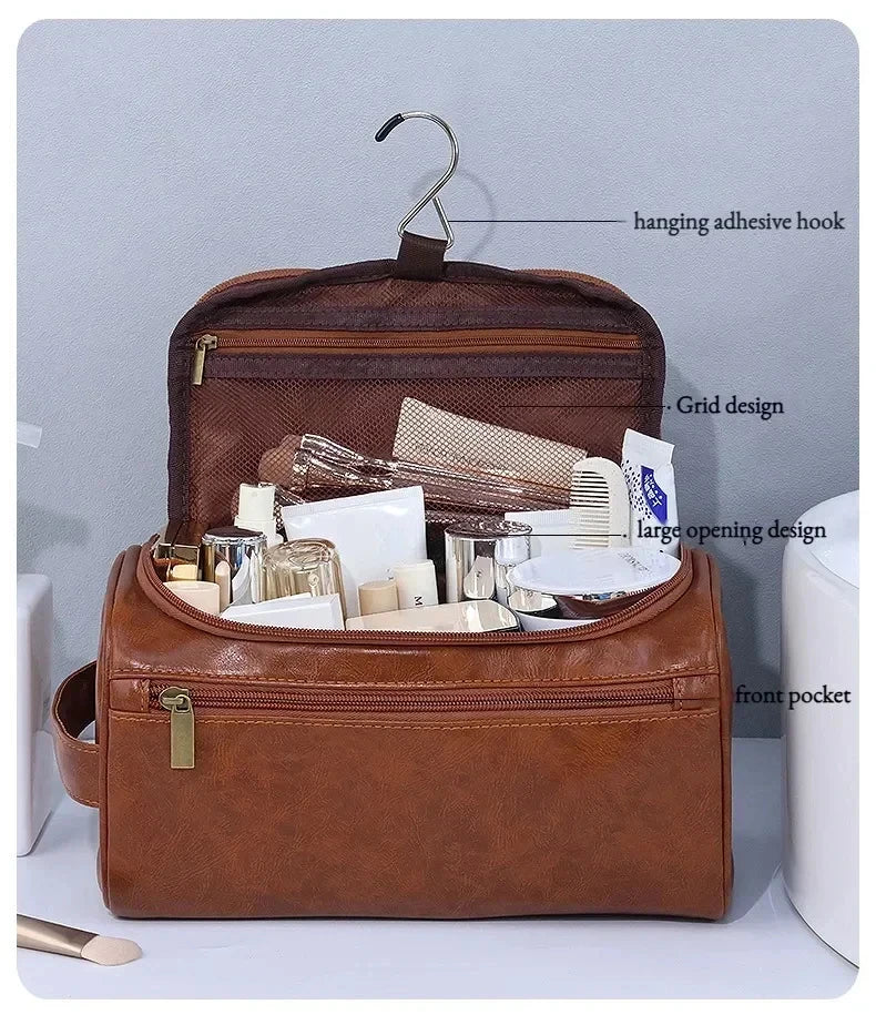 Leather Toiletry Bag (also in canvas)