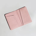 Custom Letters PU Leather Passport Cover Personalized Travel Business Trip Passport Holder Engrave Name Woman Man Luxury Wallet