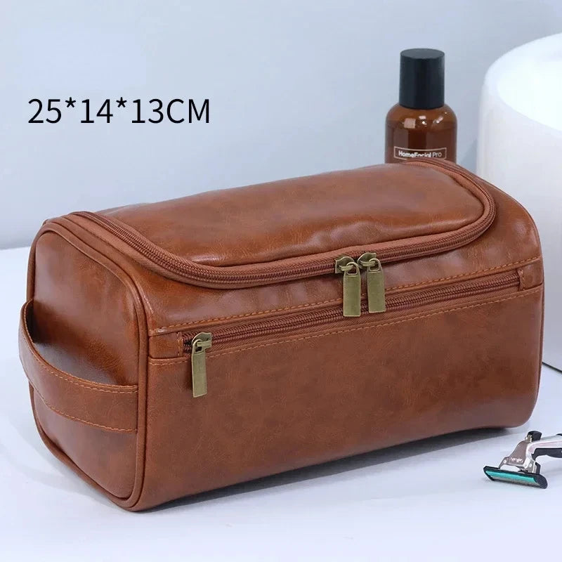 Leather Toiletry Bag (also in canvas)