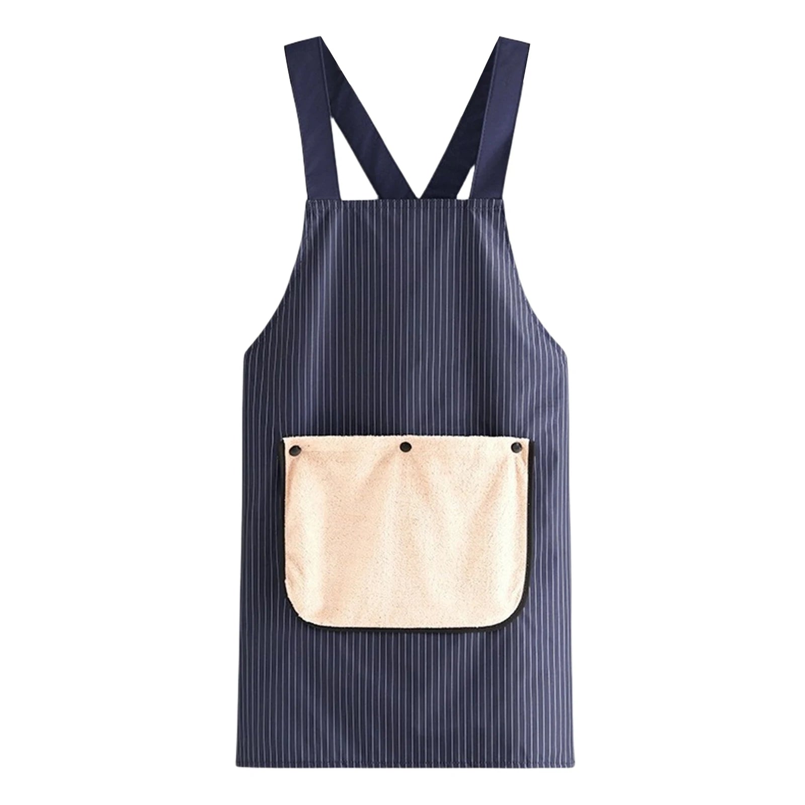 Waterproof Cross-Back Kitchen Apron
