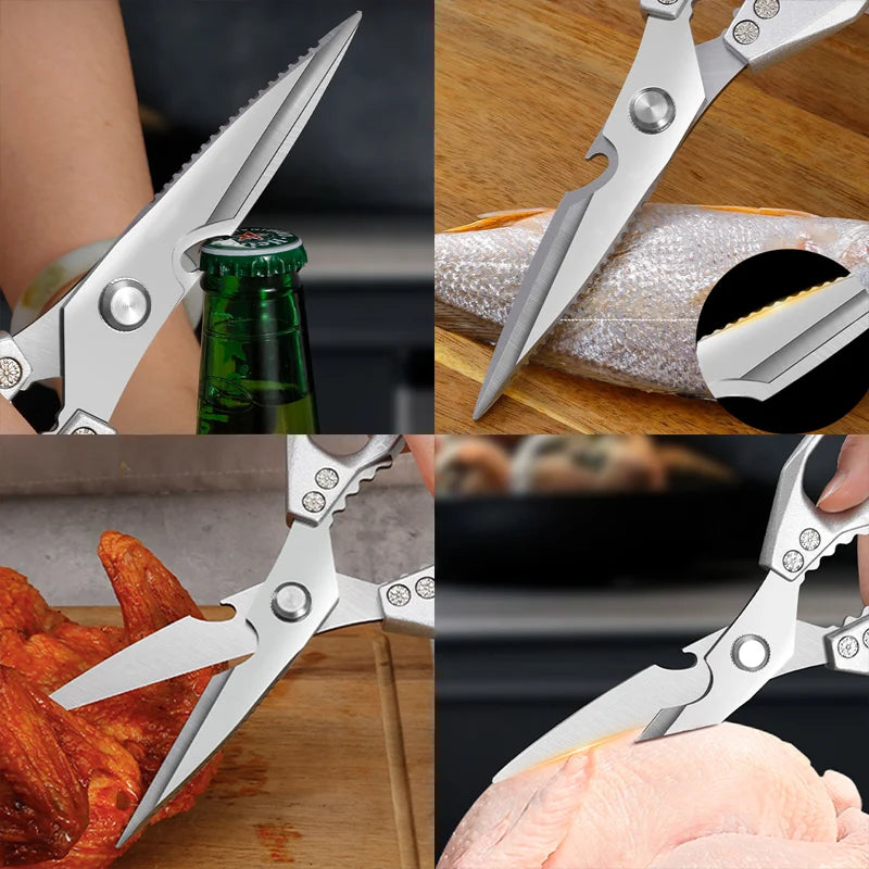 Professional Stainless Steel Kitchen Scissors