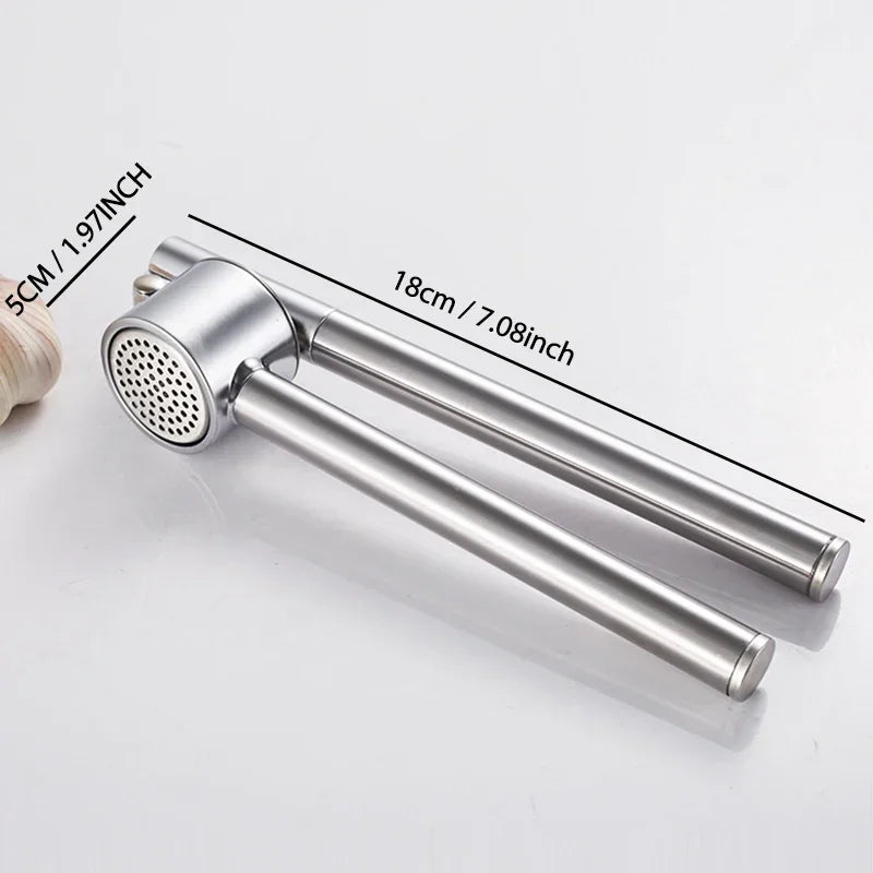 Stainless Steel Garlic Press