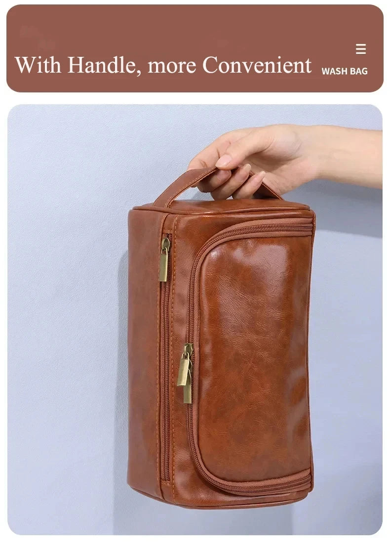 Leather Toiletry Bag (also in canvas)